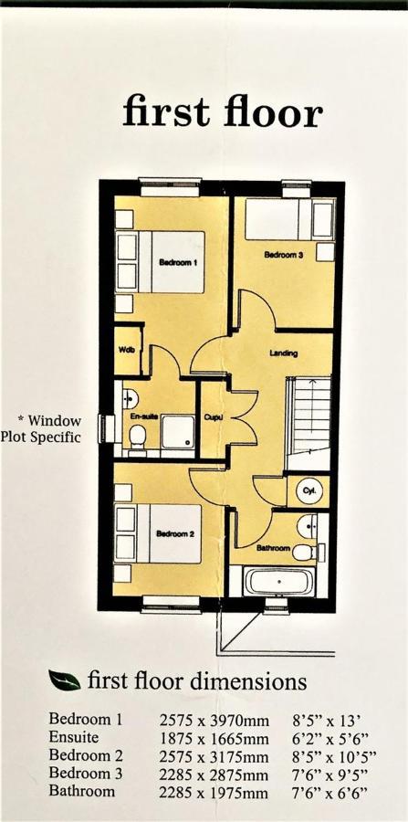 AppledramStylish & Spacious 3 Bed House With 2 Free Car Parking Spaces别墅 外观 照片